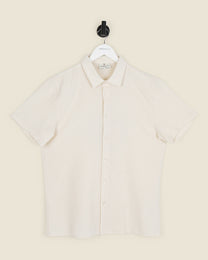 Carlsen - Square Jacquard Short Sleeve Shirt