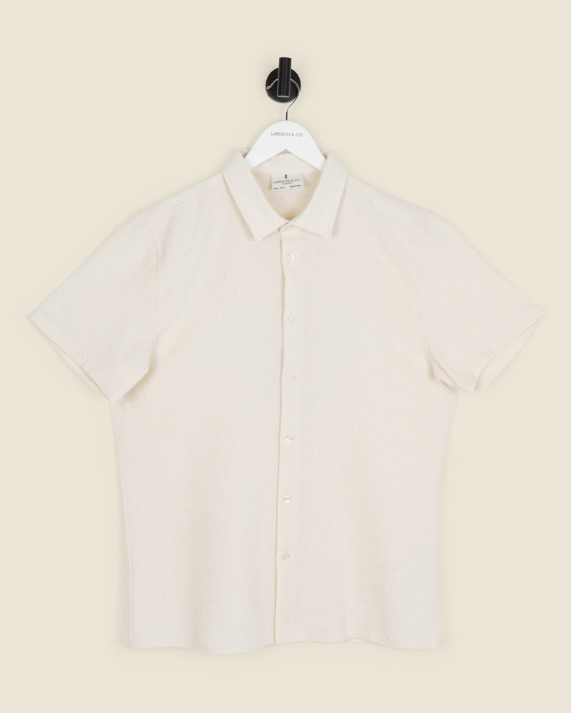 Carlsen - Square Jacquard Short Sleeve Shirt