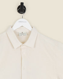 Carlsen - Square Jacquard Short Sleeve Shirt