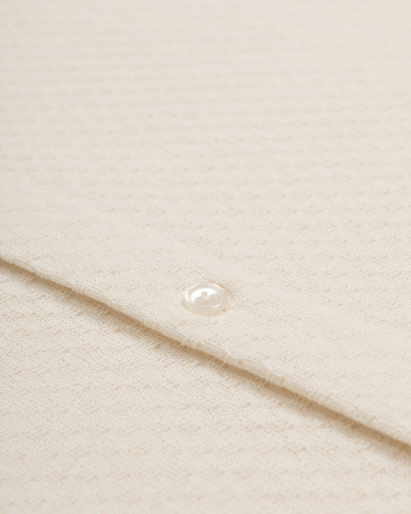 Carlsen - Square Jacquard Short Sleeve Shirt