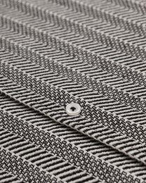 Frans - Twill Jacquard Stripe Short Sleeve Shirt