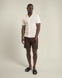 Tait - Diamond Crochet Short Sleeve Shirt