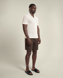 Tait - Diamond Crochet Short Sleeve Shirt