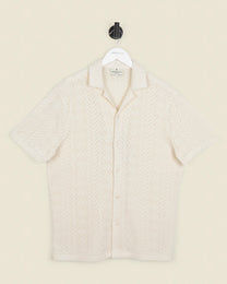Tait - Diamond Crochet Short Sleeve Shirt