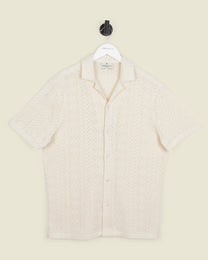 Tait - Diamond Crochet Short Sleeve Shirt