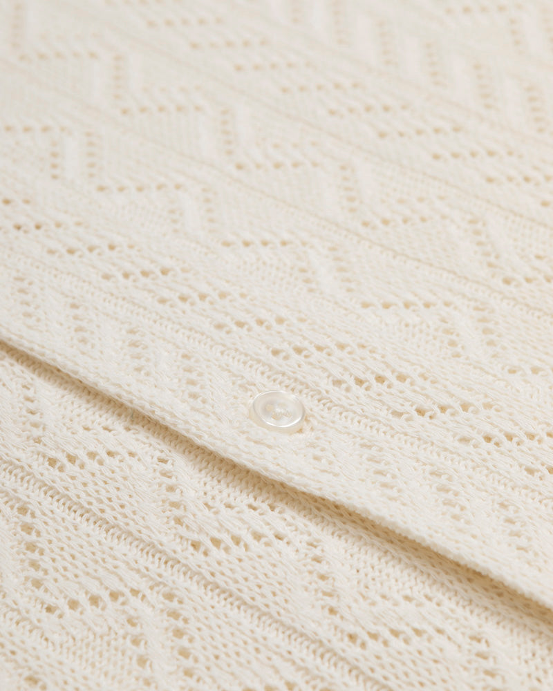 Tait - Diamond Crochet Short Sleeve Shirt