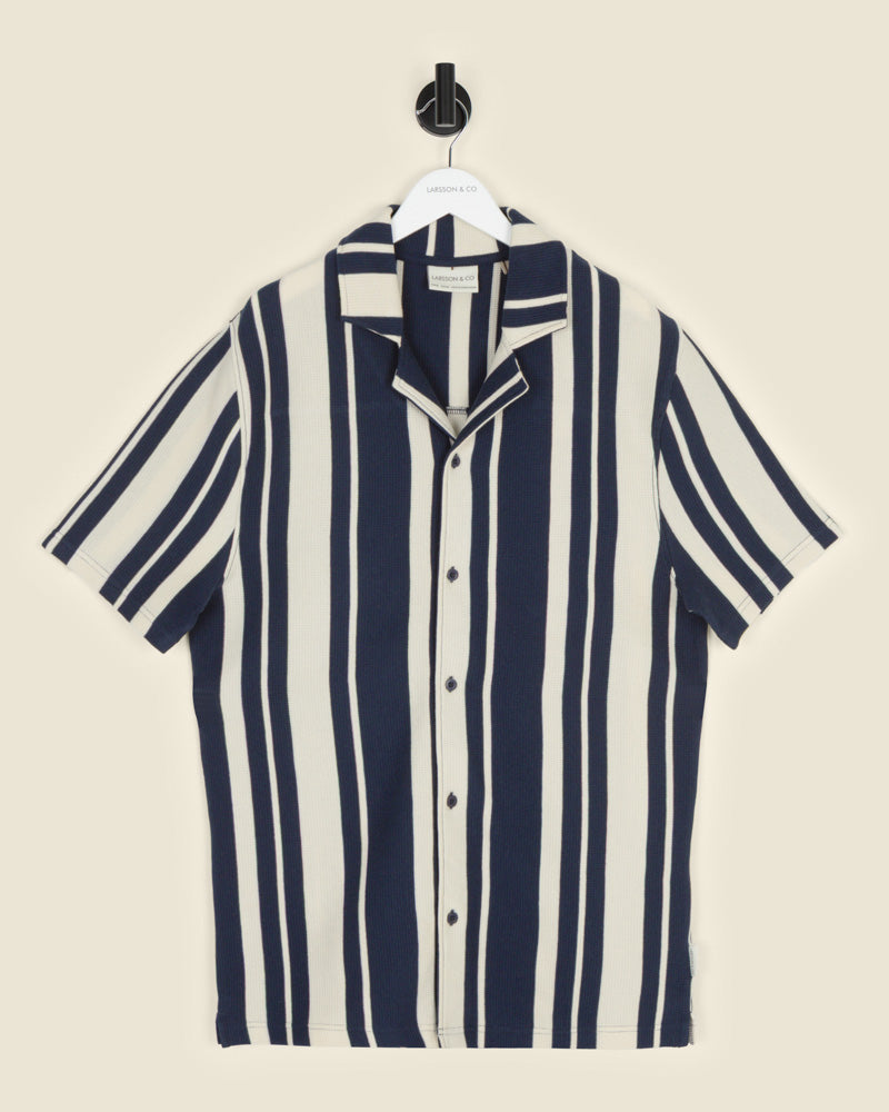 Anker - Waffle Stripe Short Sleeve Shirt