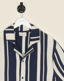 Anker - Waffle Stripe Short Sleeve Shirt