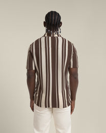 Anker - Waffle Stripe Short Sleeve Shirt