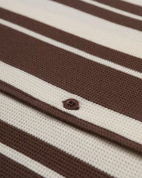 Anker - Waffle Stripe Short Sleeve Shirt
