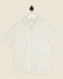 Kai - Crochet Jacquard Short Sleeve Shirt
