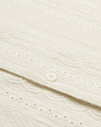 Kai - Crochet Jacquard Short Sleeve Shirt