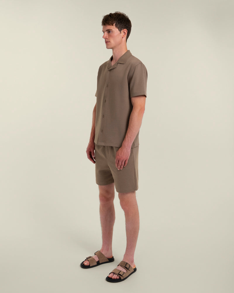 Sven – Soft-Touch Jersey Short Sleeve Shirt &amp; Short Set