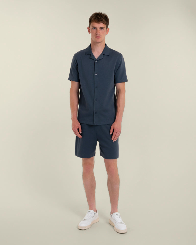 Sven – Soft-Touch Jersey Short Sleeve Shirt &amp; Short Set
