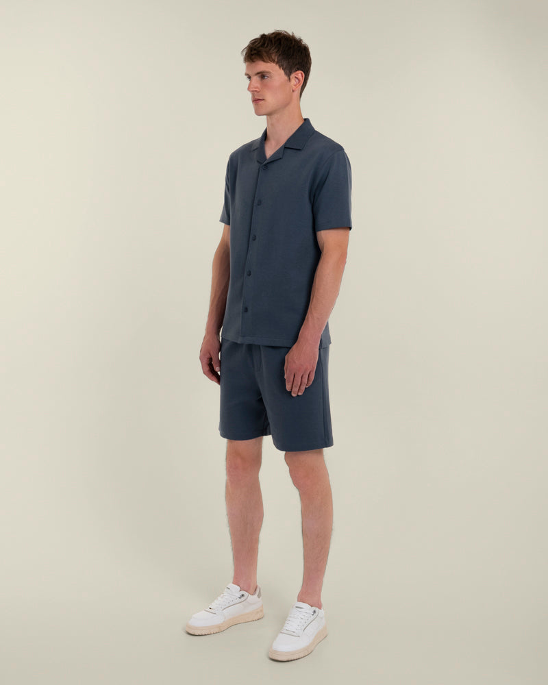 Sven – Soft-Touch Jersey Short Sleeve Shirt &amp; Short Set