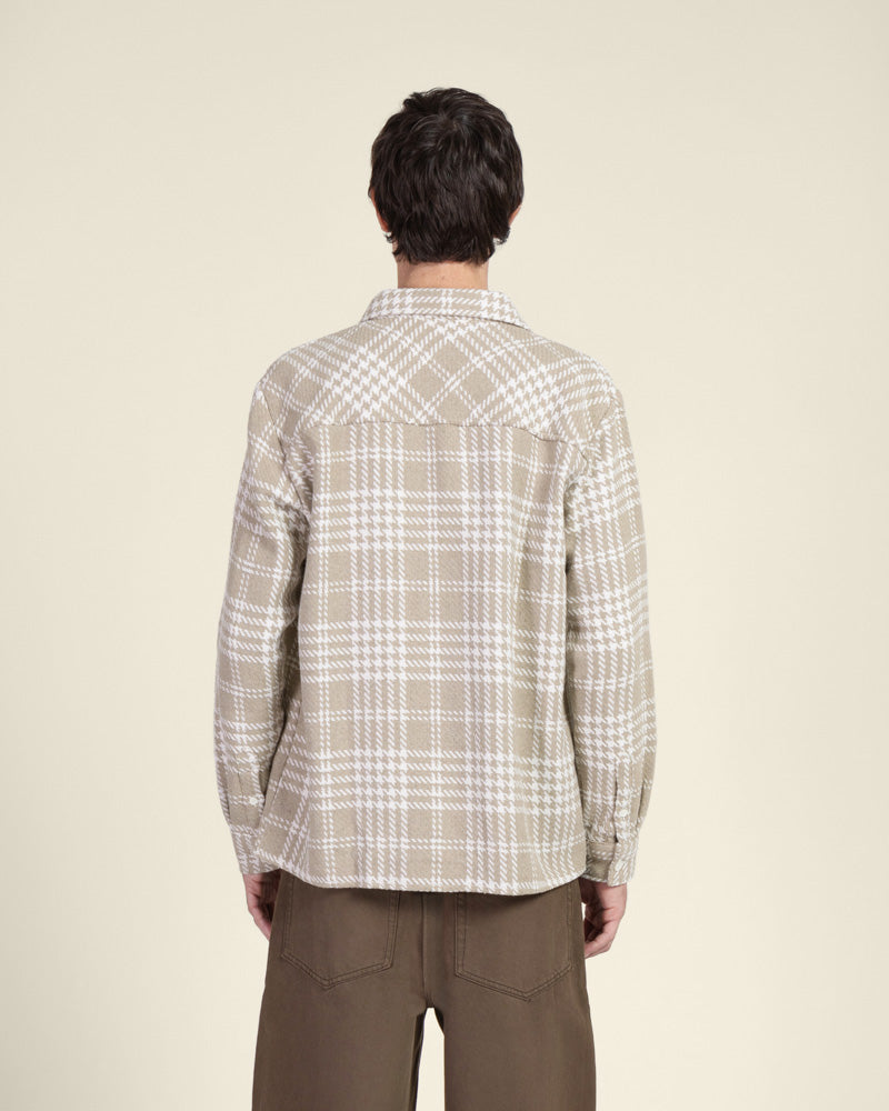 Stone Check Overshirt