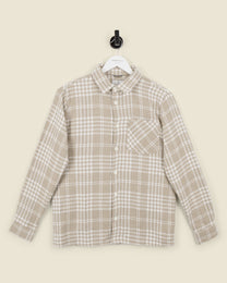 Stone Check Overshirt