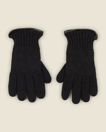 Knitted Gloves With Fleece Lining