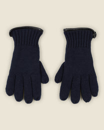 Knitted Gloves With Fleece Lining