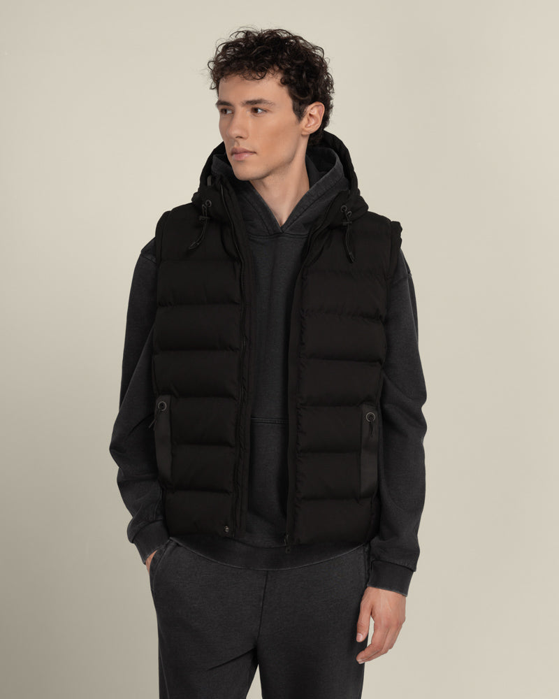 Larsson &amp; Co Men’s Sigvard Hooded Puffer Gilet