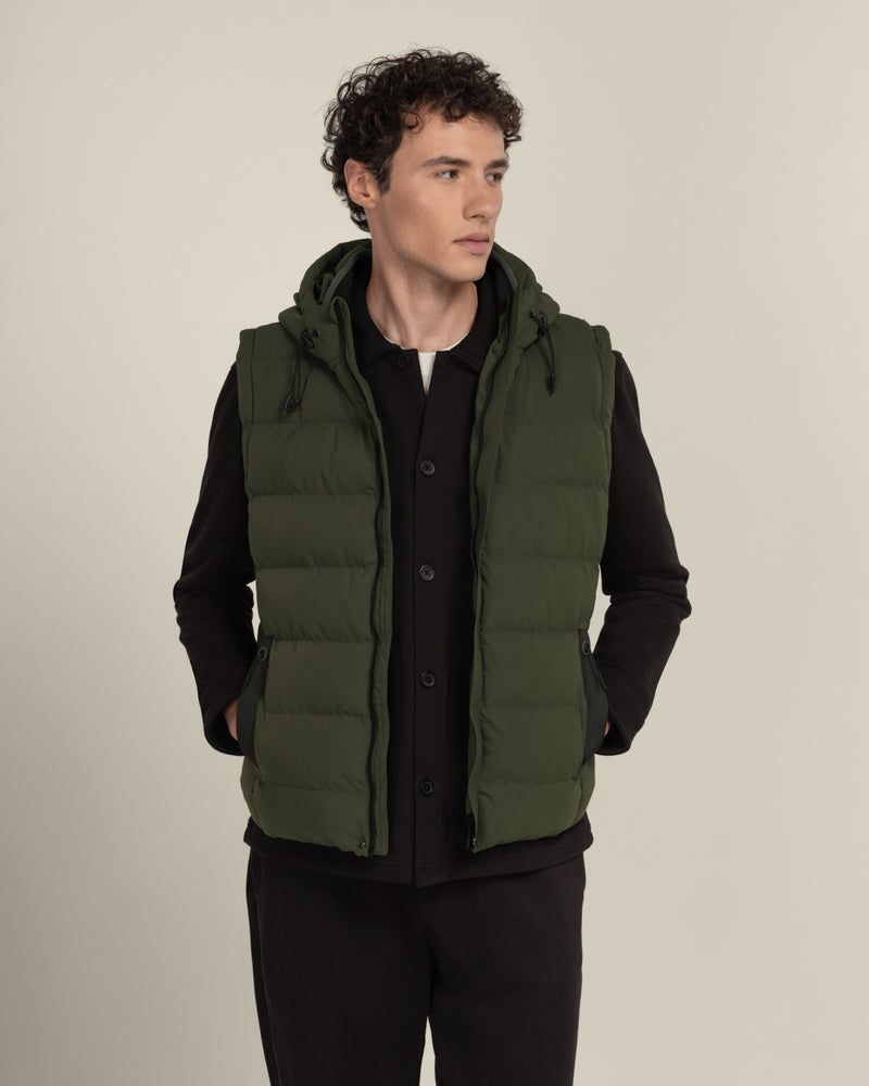 Sigvard - Hooded Puffer Gilet