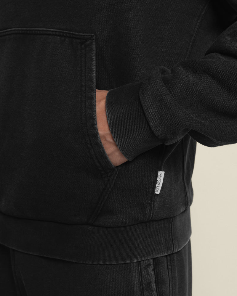Soro  –  Vintage Wash Hoodie &amp; Jogger Set