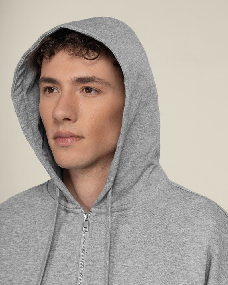 Jelling  –  Heavyweight Zip-Through Hoodie &amp; Wide Leg Jogger Set