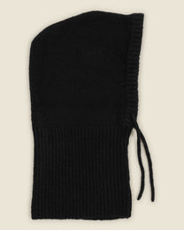 Vittis - Drawstring Knitted Hood
