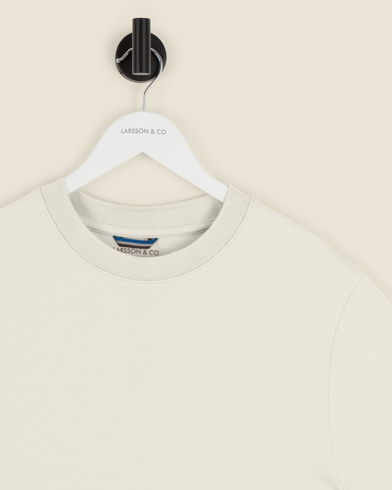 Heavy T-Shirt With Ribbed Details