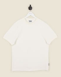 Heavy T-Shirt With Ribbed Details