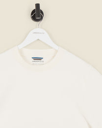 Heavy T-Shirt With Ribbed Details