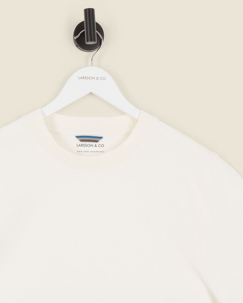 Heavy T-Shirt With Ribbed Details