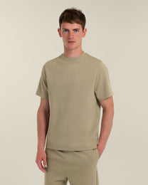 Sven – Soft-Touch Jersey T-Shirt &amp; Short Set Light Sage
