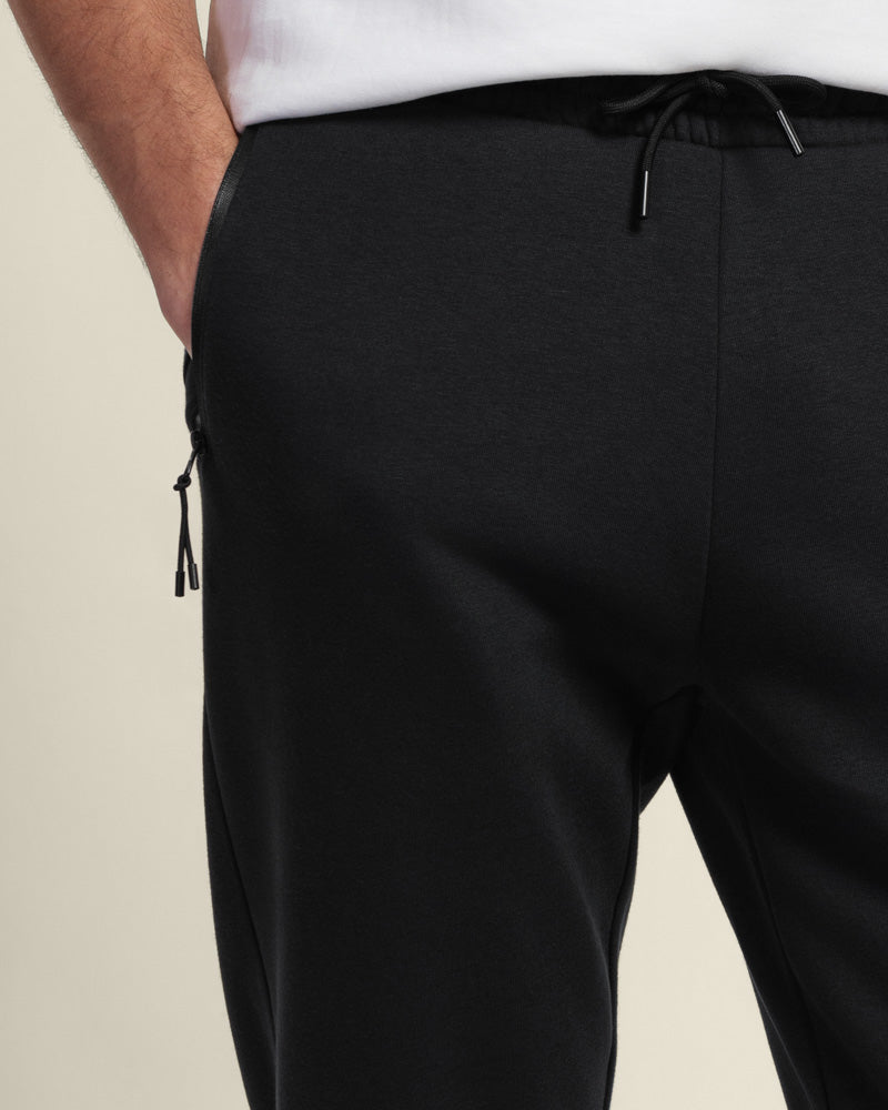 Zipped Pocket Panel Slim Fit Jogger