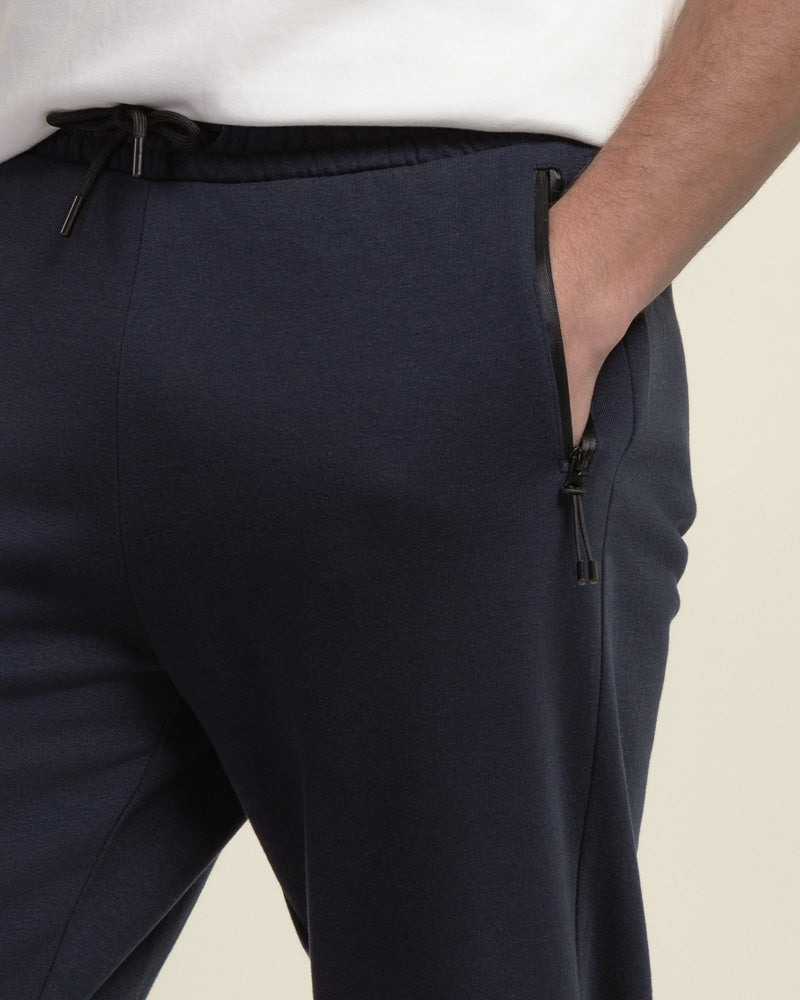 Zipped Pocket Panel Slim Fit Jogger