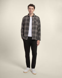 Pique Interlock Turn Up Jogger