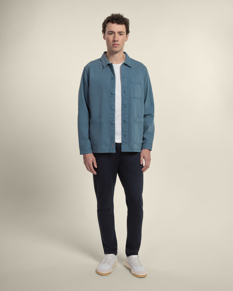 Pique Interlock Turn Up Jogger