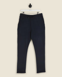 Pique Interlock Turn Up Jogger