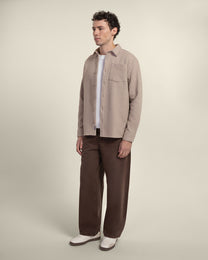 Stone Textured Overshirt