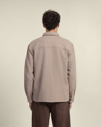Stone Textured Overshirt