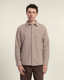 Stone Textured Overshirt
