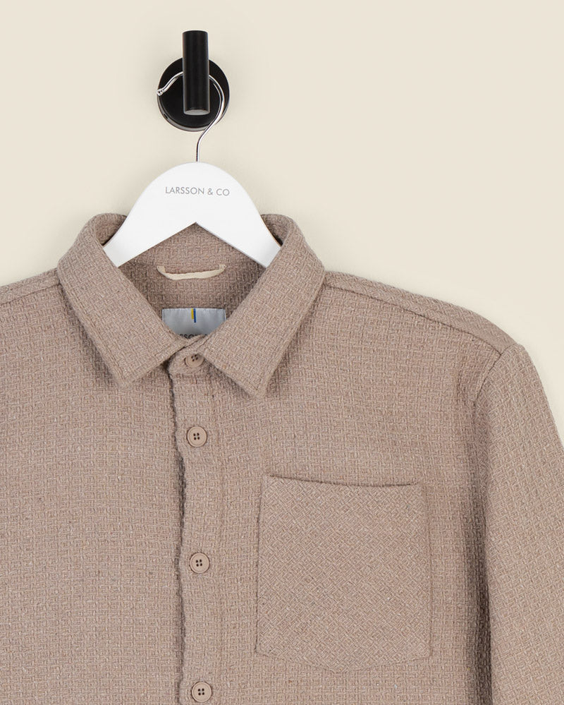 Stone Textured Overshirt