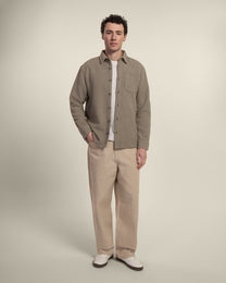 Olive &amp; Stone Textured Overshirt