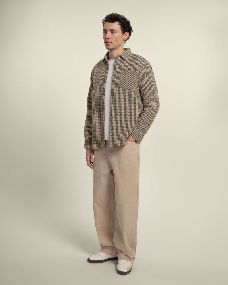 Olive &amp; Stone Textured Overshirt