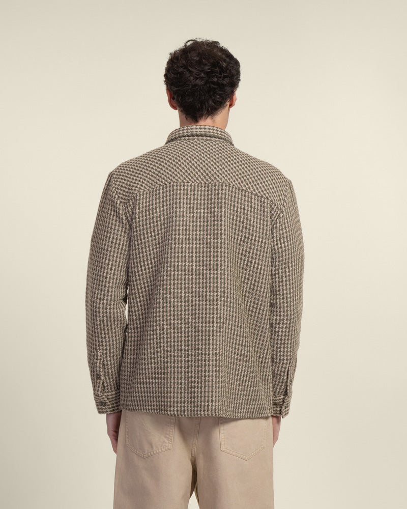 Olive &amp; Stone Textured Overshirt