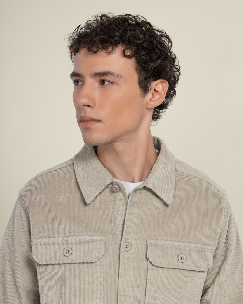 Larsson &amp; Co Men’s Tisvilde Corduroy Overshirt