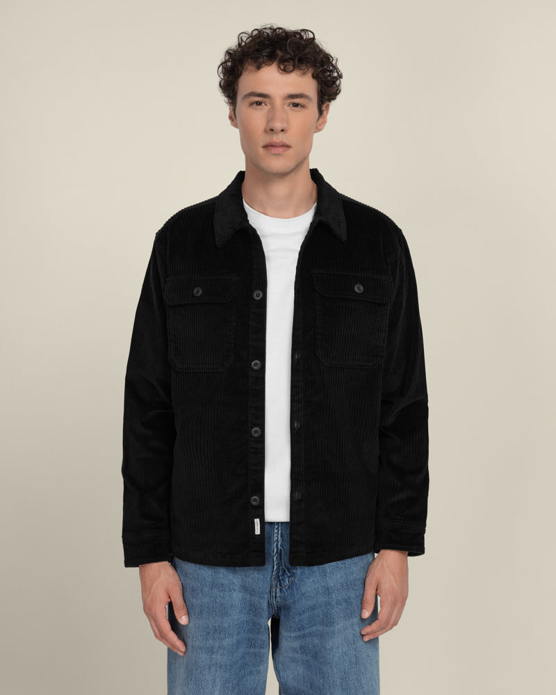 Larsson &amp; Co Men’s Saeby Heavy Corduroy Overshirt