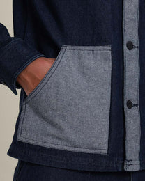 Saksild - Patchwork Denim Overshirt