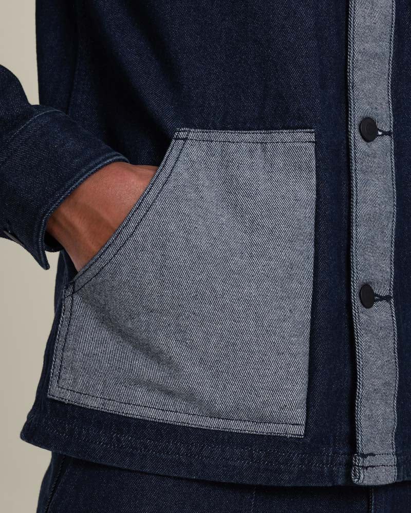 Saksild - Patchwork Denim Overshirt