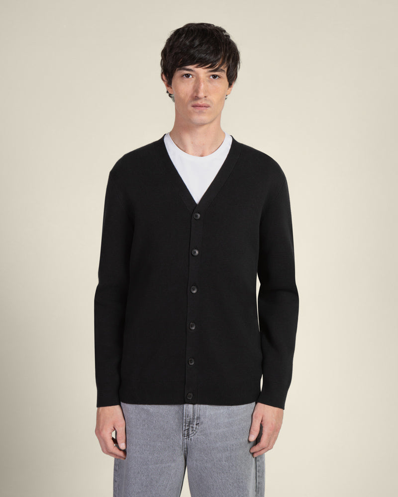 Milano Knit V-Neck Cardigan